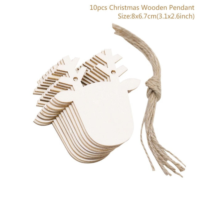 Wooden Christmas Ornaments